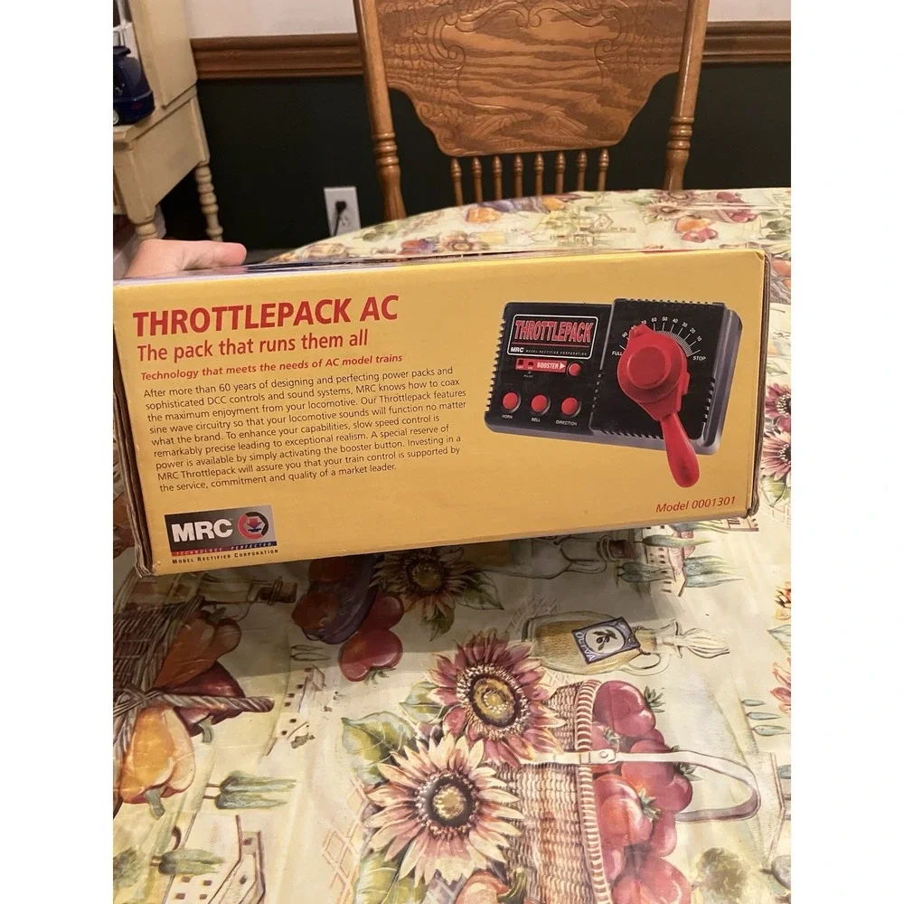 MRC Throttlepack AC 1301 Train Hobby Transformer with Manual and Original Box